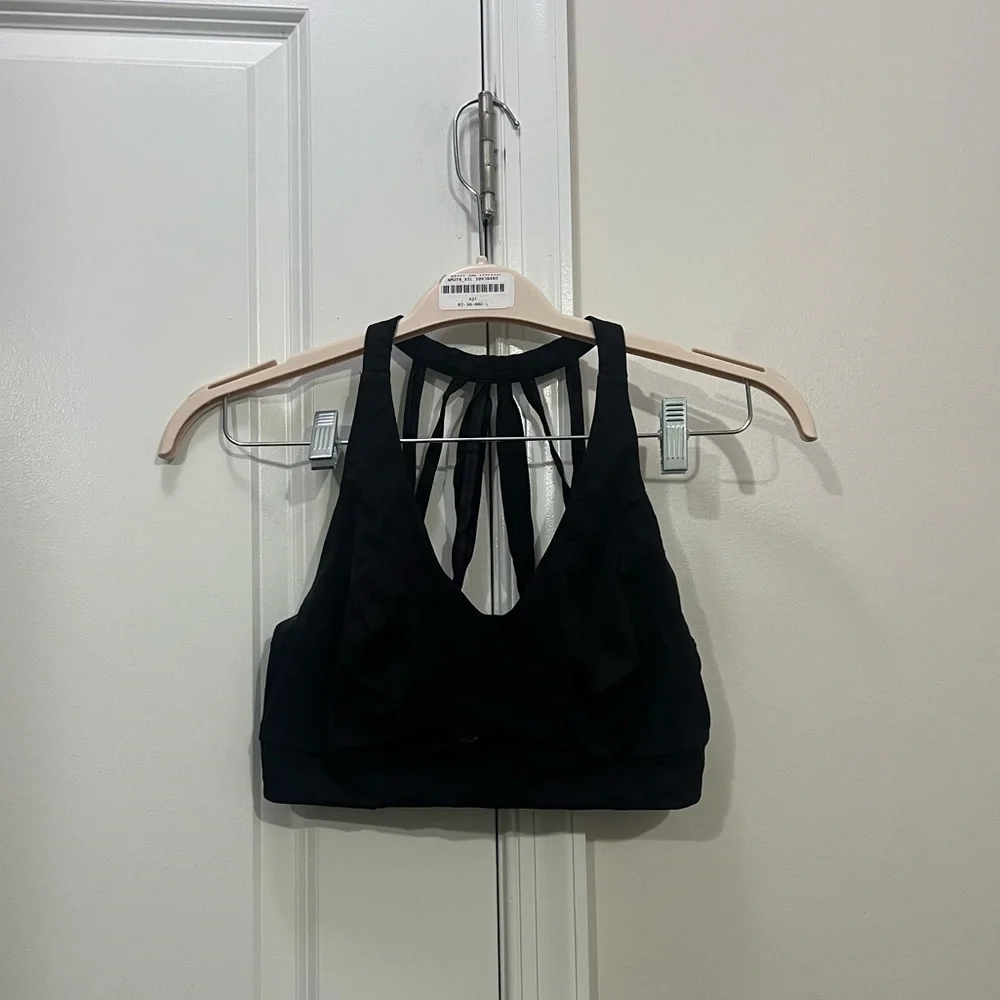 Athleta Black Sports Bra Size Small